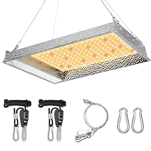iPower 2025 600W LED Grow Light, Sunlike Full Spectrum Plants Lamp for Hydroponic Greenhouse, Indoor...