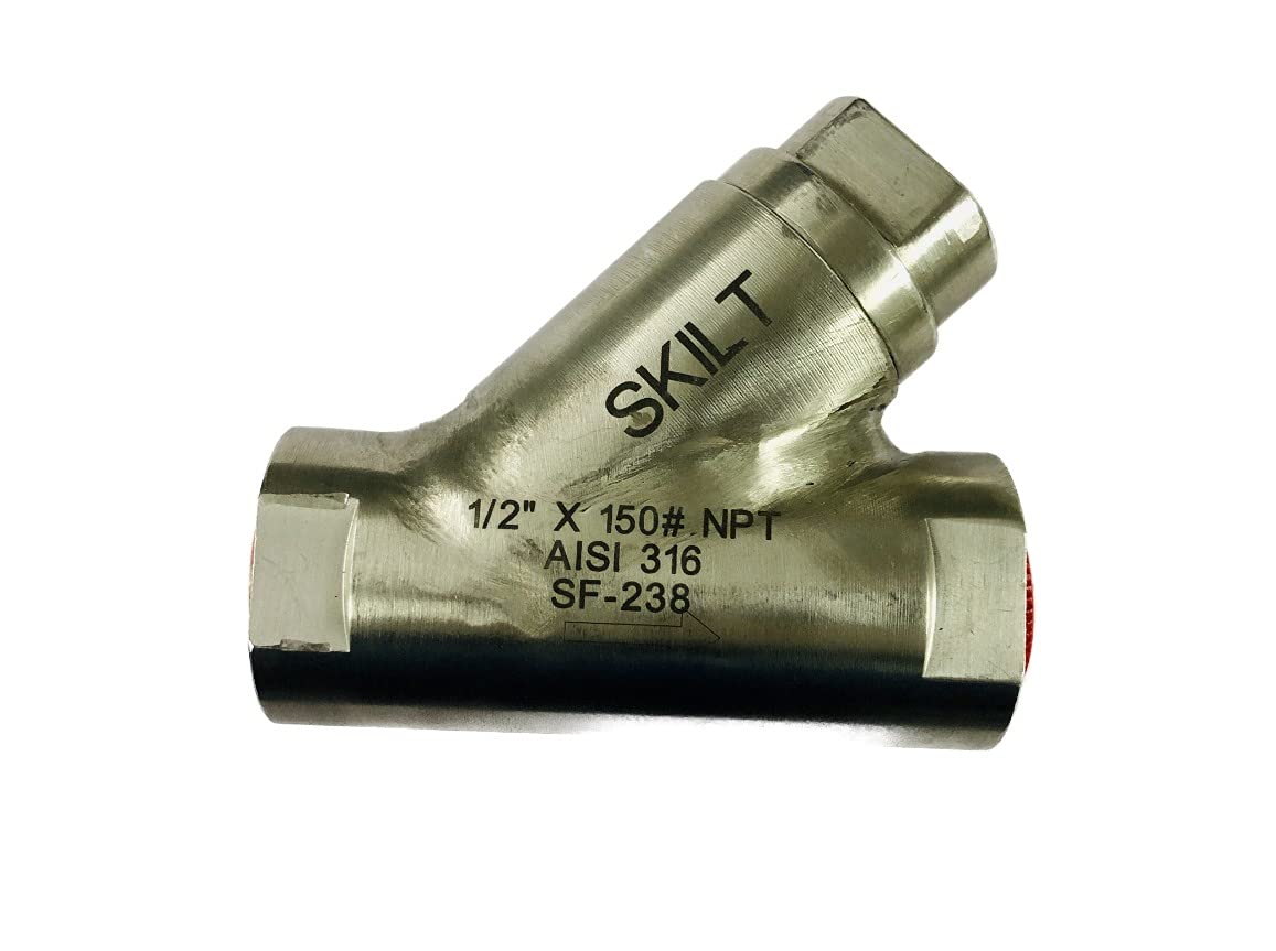 Y Strainer, Size: 1/2", SS 316, Threaded Ends NPT-image-45