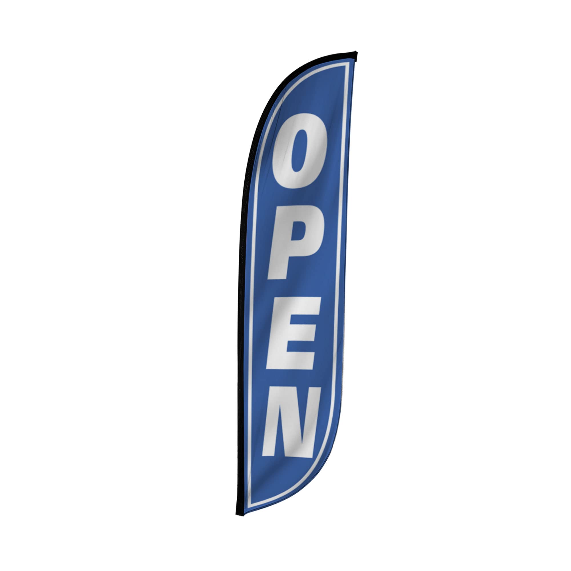 LookOurWay offen Feder Flagge, 12-feet