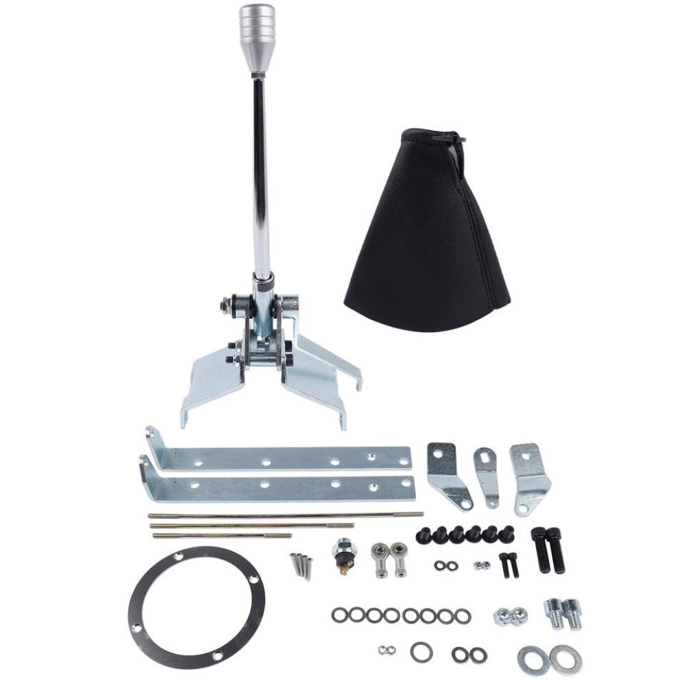 Aunusznnk Onecolor Ap02 Floor Mount Automatic Transmission Shifter Kit Compatible With Gm Turbo 400 Th400 12 Inch