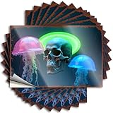 Unangemessene Aufkleber, Eingabedaten können unangemessene Inhalte enthalten. Aufkleber für Damen, 12 x 18 cm, 10 Stück