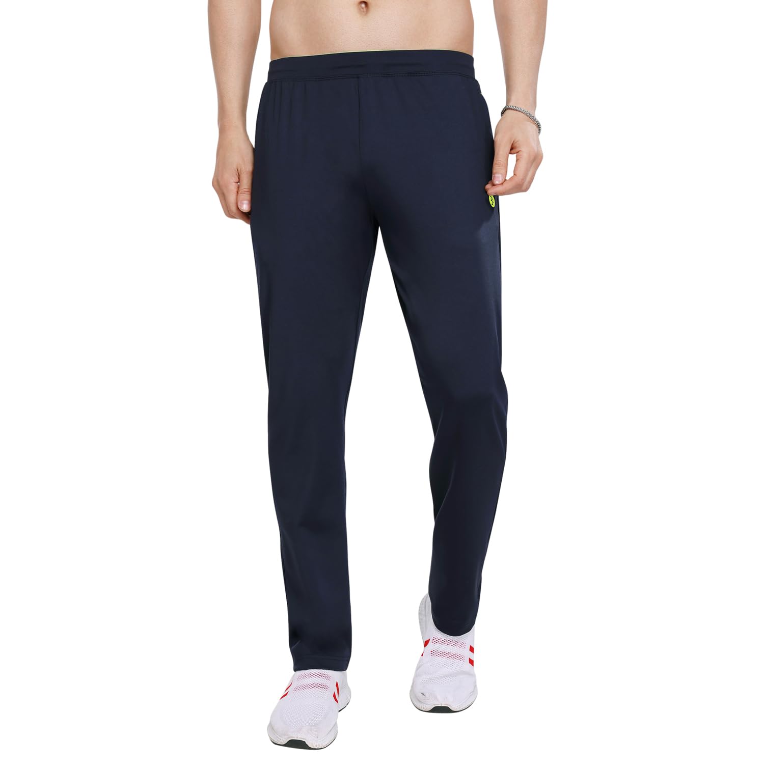 bodyactive Navy Poly Spandex Control Elatic Men's Trackpant L47-REGULAR-picture-29