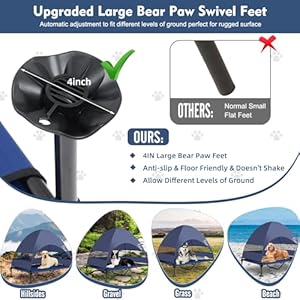   Upgraded-Elevated-Dog-Bed-with-Canopy-Portable-Raised-Outdoor-Dog-Bed-with-Stable-Anti-Slip-Feet-Wider-Shade-Pet-Bed-Cot-Raised-Dog-Beds-for-Large-Dogs-Camping-Indoor-Outdoor-Use
