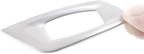 Miniatura 6 de Cheya - Pegatinas de acero inoxidable para el marco de la llave del coche, accesorios para BMW X5 E70 X6 E71 2008-2013