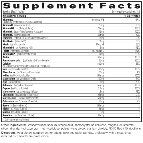 Bronson ONE Daily Women's Complete Multivitamin