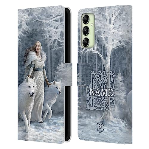 Coque Samsung Galaxy A14 Head Case Designs Anne Stokes Gardiens de l'hiver Portefeuille