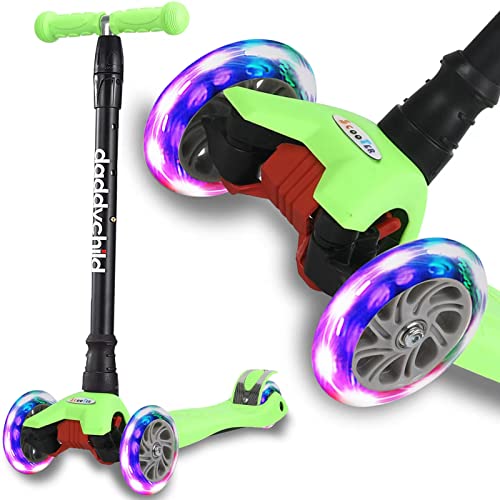 Kids 3-Wheel Kick Scooter with Adjustable Height