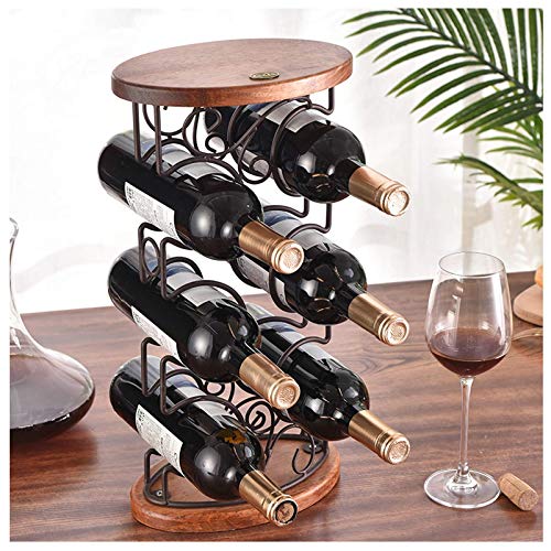 Soporte de mesa para botellas de vino para 6 botellas miniatura 4