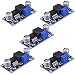 5 Pack Boost Converter Module XL6009 DC to DC 3.0-30 V to 5-35 V Output Voltage Adjustable Step-up Circuit Board (5 Pack)
