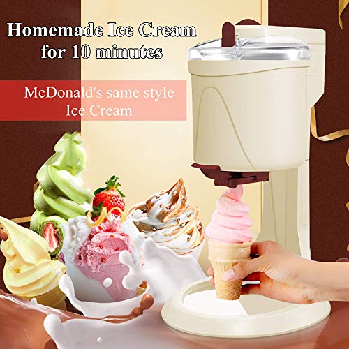 Cakunmik Automatische Eismaschine, Mini-Haushalts-Eiscreme-Kegel-Maschine, Obst-Eismaschine, Für Kinder Gefrorene… – Bild 5