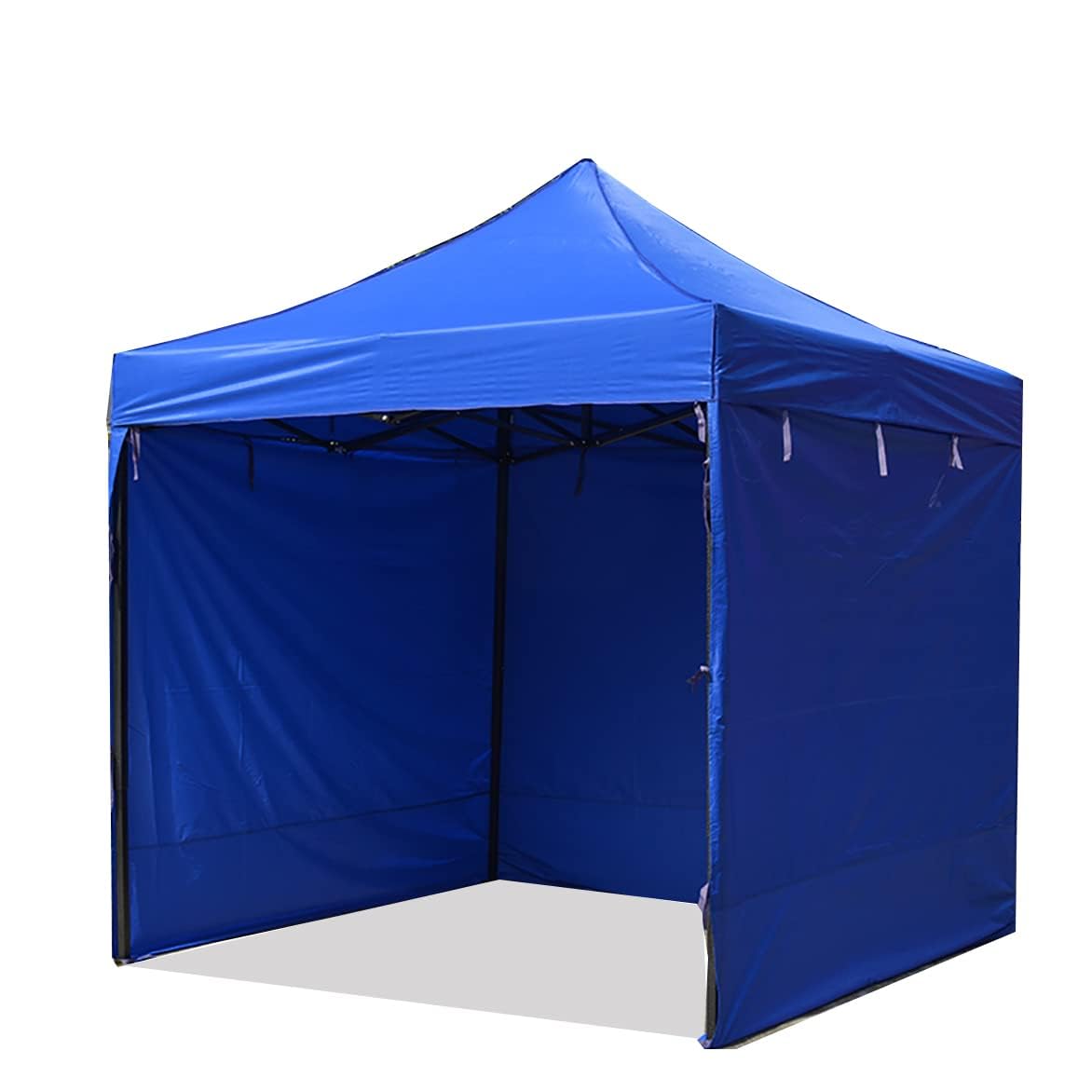 World of Wish® 10X10 ft. [Super Heavy Duty,33 Kg] Foldable Gazebo Tent with 3 Side Cover, Outdoor Canopy Tent with Walls, popup Canopy Tent for Garden,Picnic, Medical Camp, Promotion, Event (Blue)-image-40