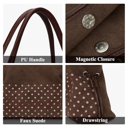 Bolso Tote Lunares Diseño Y2k para Mujer miniatura 6
