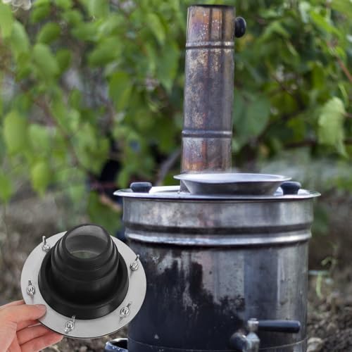 Anneau isolant pour cheminée de poêle de tente de camping - 6
