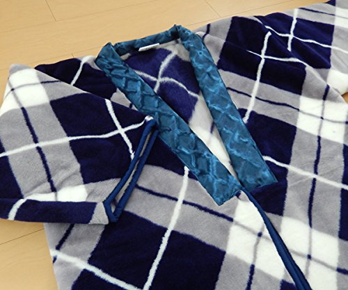 Amazon｜【日本製 内外毛織 着る毛布】かいまき夜着 140X200cm