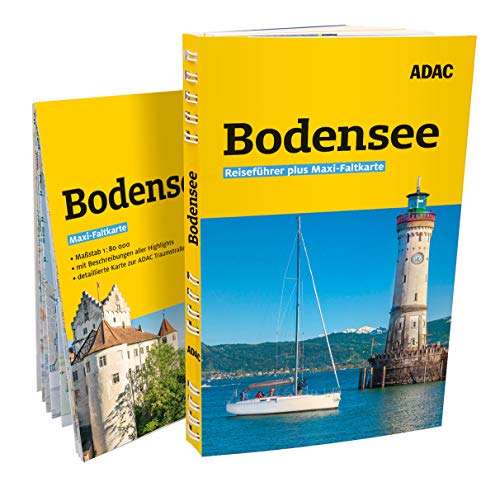 ADAC Reiseführer plus Bodensee  Mit Maxi-Faltkarte und praktischer Spiralbindung