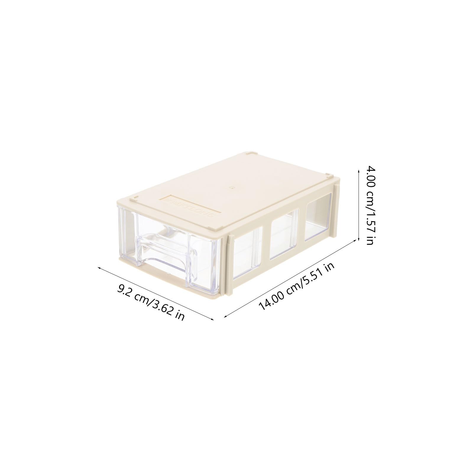 Set da 20 Scatole Portaoggetti in Plastica Cassetti Divisori, Organizer Salvaspazio per Componenti Elettronici e Viti, Mobiletto Multifunzione per Casa, Ufficio e Viaggi