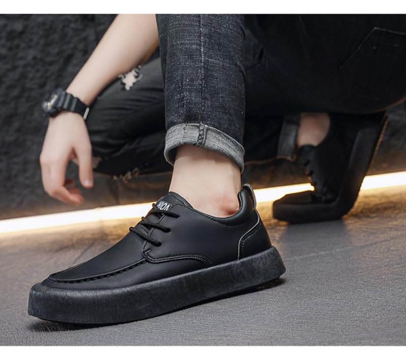 Men's Large-Sized Thick-Soled Shoes | Leather Sports and Casual Shoes4