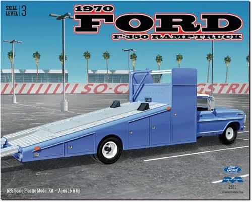 Moebius 1/25 Ford F350 Ramp Truck 1970