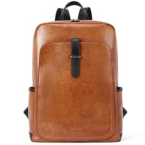 BOSTANTEN Leren rugzak voor dames, schoolrugzak, 14 inch laptoprugzak, dagrugzak, casual rugzak, dagrugzak
