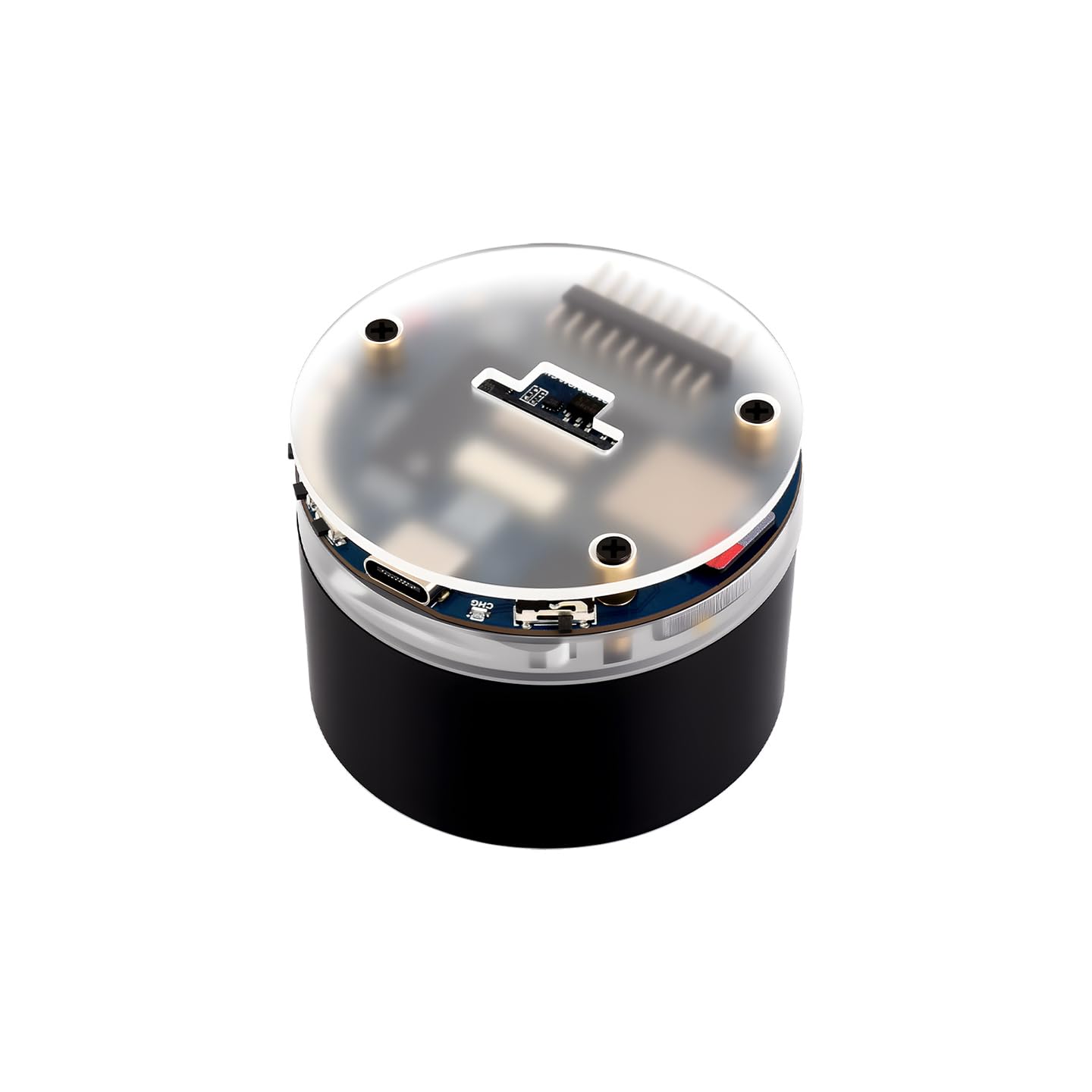 Waveshare ESP32-S3 AI Smart Speaker Development Board,Supports Noise Reduction And Echo Cancellation, Surround RGB Lighting,Supports AI Speech Interaction,Supports External LCD Displays And Cameras