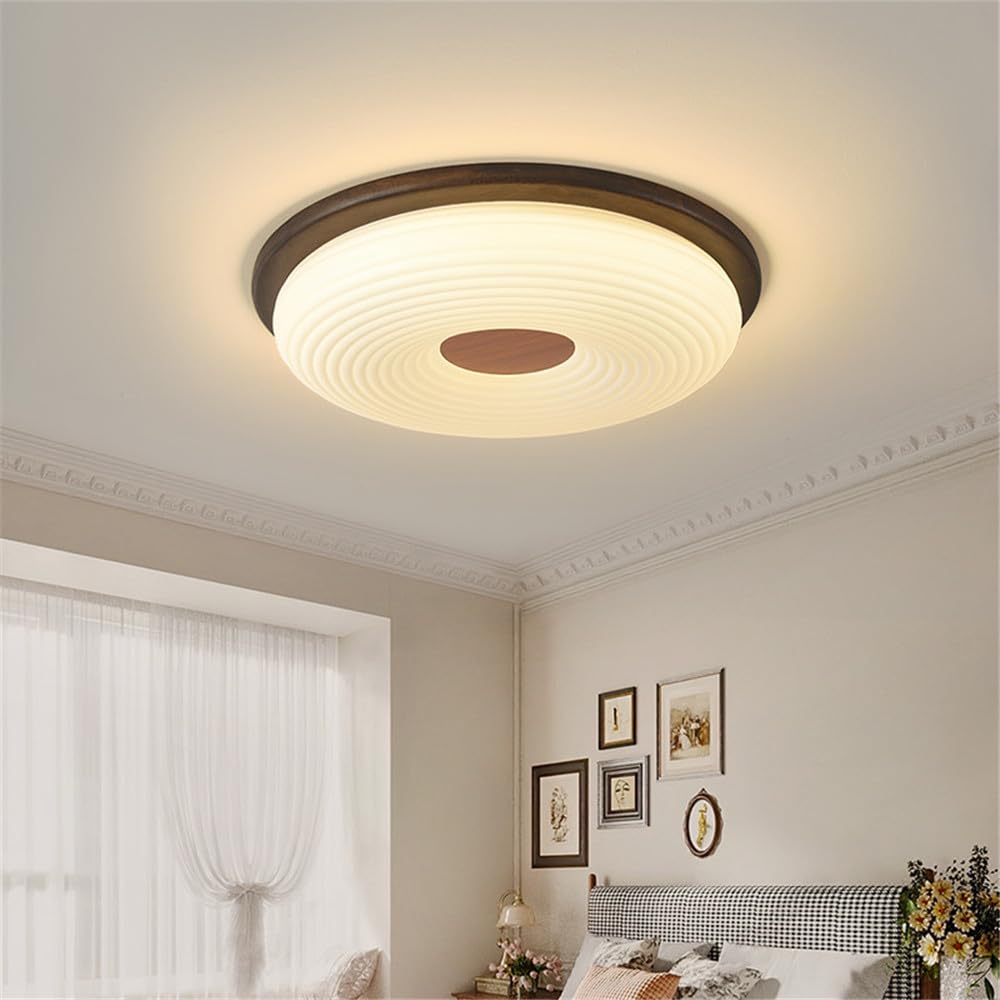 KXEcoLife Nordic LED Ceiling Lamp Contemporary Simplicity Art Living Room Restaurant Bedroom Study Children's Corridor Balcony Lights (3804C D53CM)