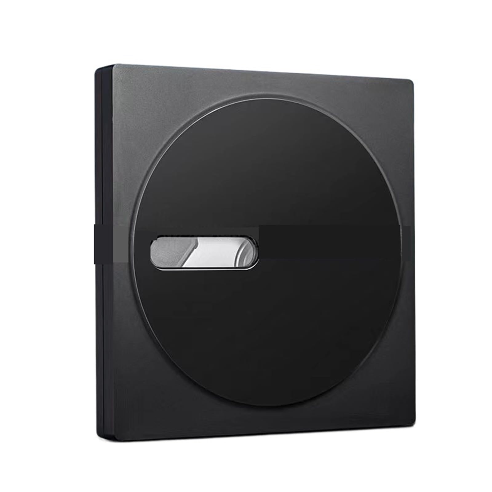 Unidad Óptica Externa USB3.0 con Apariencia De Disco Redondo Negro, Grabadora De DVD For Ordenador Portátil, Unidad De Grabación De DVD Móvil Universal