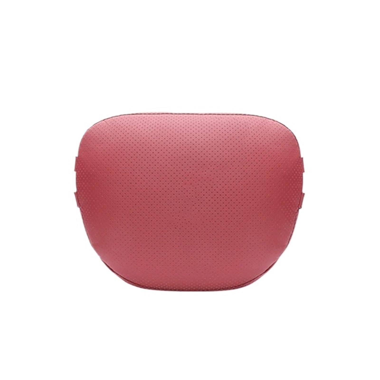 ATUMY Car Seat Pillow Fit For Tesla Model 3 Model Y Model S Model X Car Headrest Neck Support Seat Soft Neck Pillow Car Headrest(Red)