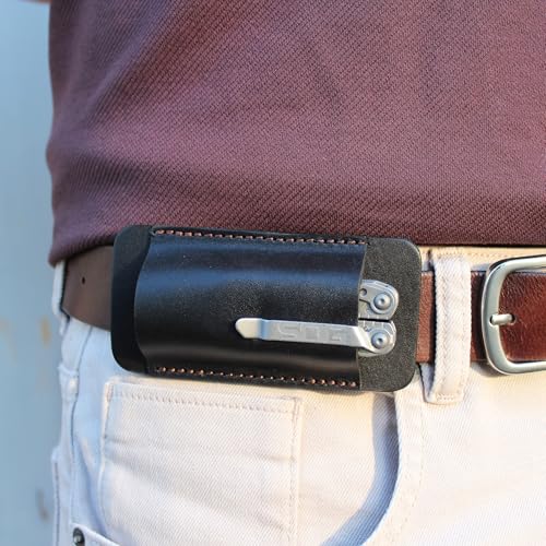 EDC Pocket Knife Sheath for Horizontal Belt Carry VPKS