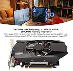 4GB GDDR5 Carte graphique,650MHz Fréquence de base 4GB Capacit de stockage vidéo,480 Groupe du traitement des flux RX 550 GDDR5 ITX Ordinateur, pour le jeu