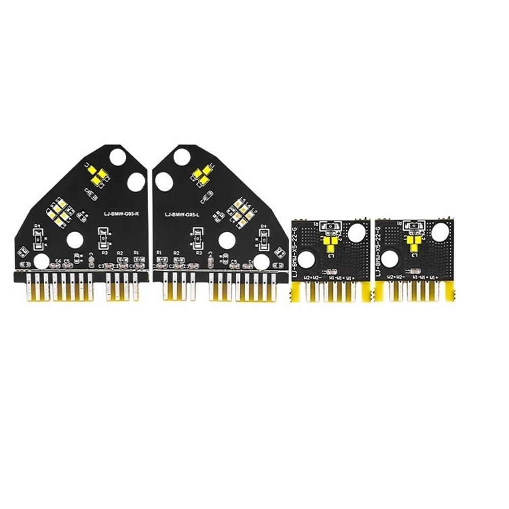 Módulo DRL Amarillo para Faros de BMW X5 G05 y X6 G06 SUV 2020 2021 5