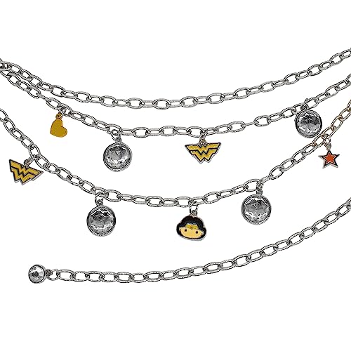 Buckle-Down DC Comics Belt Wonder Woman Chain Belt With Charms2