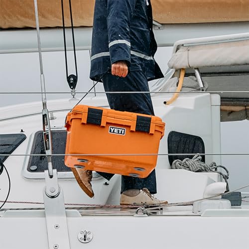 Image of YETI LoadOut 30 GoBox Divided Waterproof Cargo Case, Dry Box, Camera Case, Fishing Tackle Box, Tan