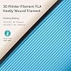 SUNLU PLA Matte 3D Printer Filament 1.75mm, PLA Filament 1kg Spool (2.2lbs), Dimensional Accuracy +/- 0.02mm, Matte Green PLA