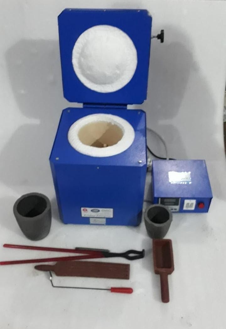 15KG Fast Melting Furnace for Gold Silver Copper & More Metals