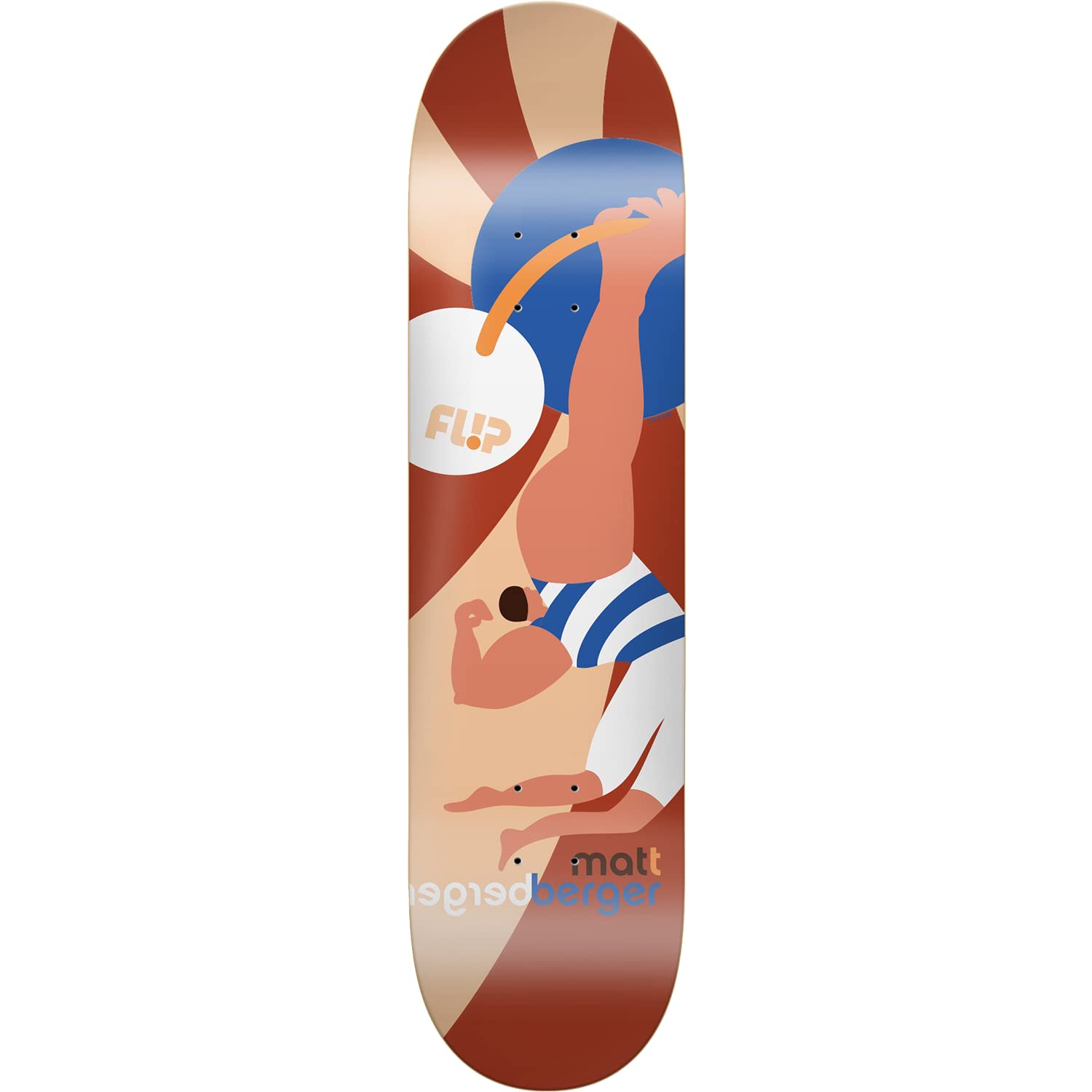 Flip Berger Kaja-8 25 - Assembled AS Complete Skateboards