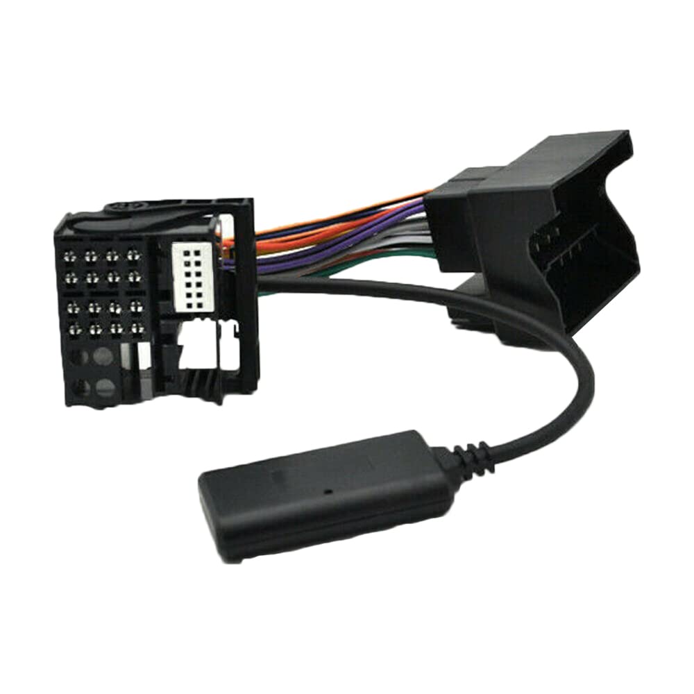 Câble Bluetooth 5.0 Qiilu Pour Autoradio Mercedes - Adaptateur AUX 12 Broches Compatible W169 W245 W203 W209 W164
