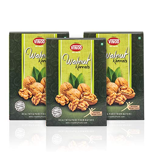 Image of Vinod Dry Fruits - 100% Natural & Premium Kernel Walnuts (750 Grams)