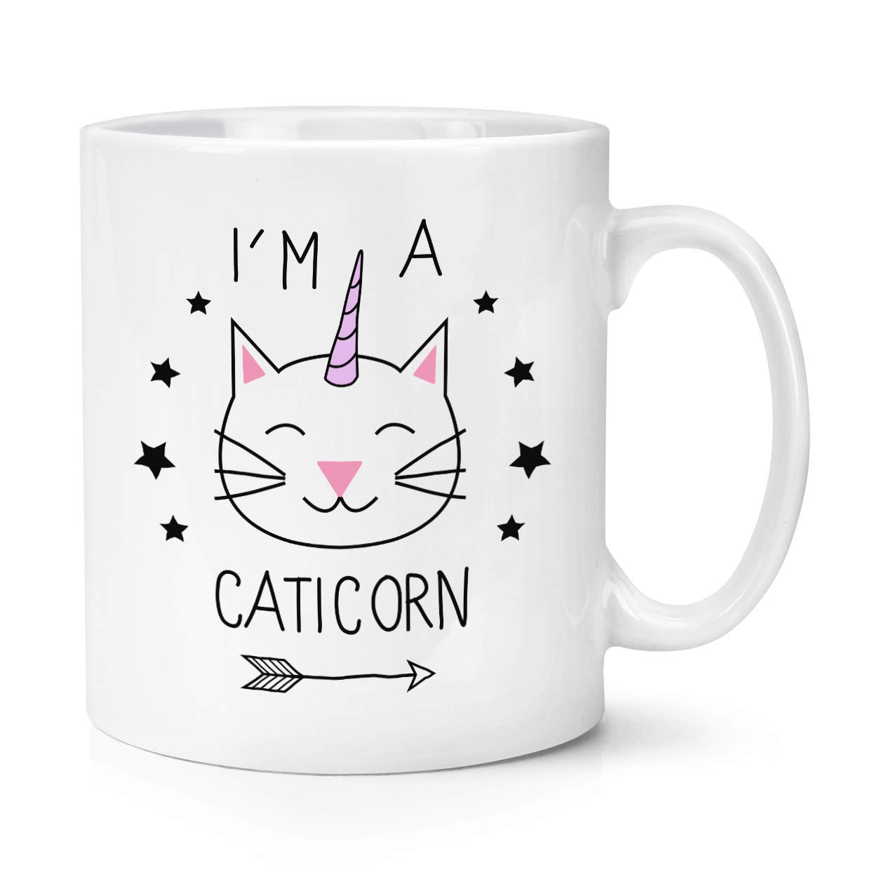Gift Base White I'm A Caticorn 10Oz Mug Cup