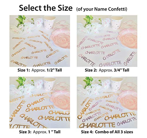 Generic Katelyn - Name Confetti In 12 Metallic Colors. Includes Confetti Toss Mix Or Girls Name Only Set #N646 thumb #1