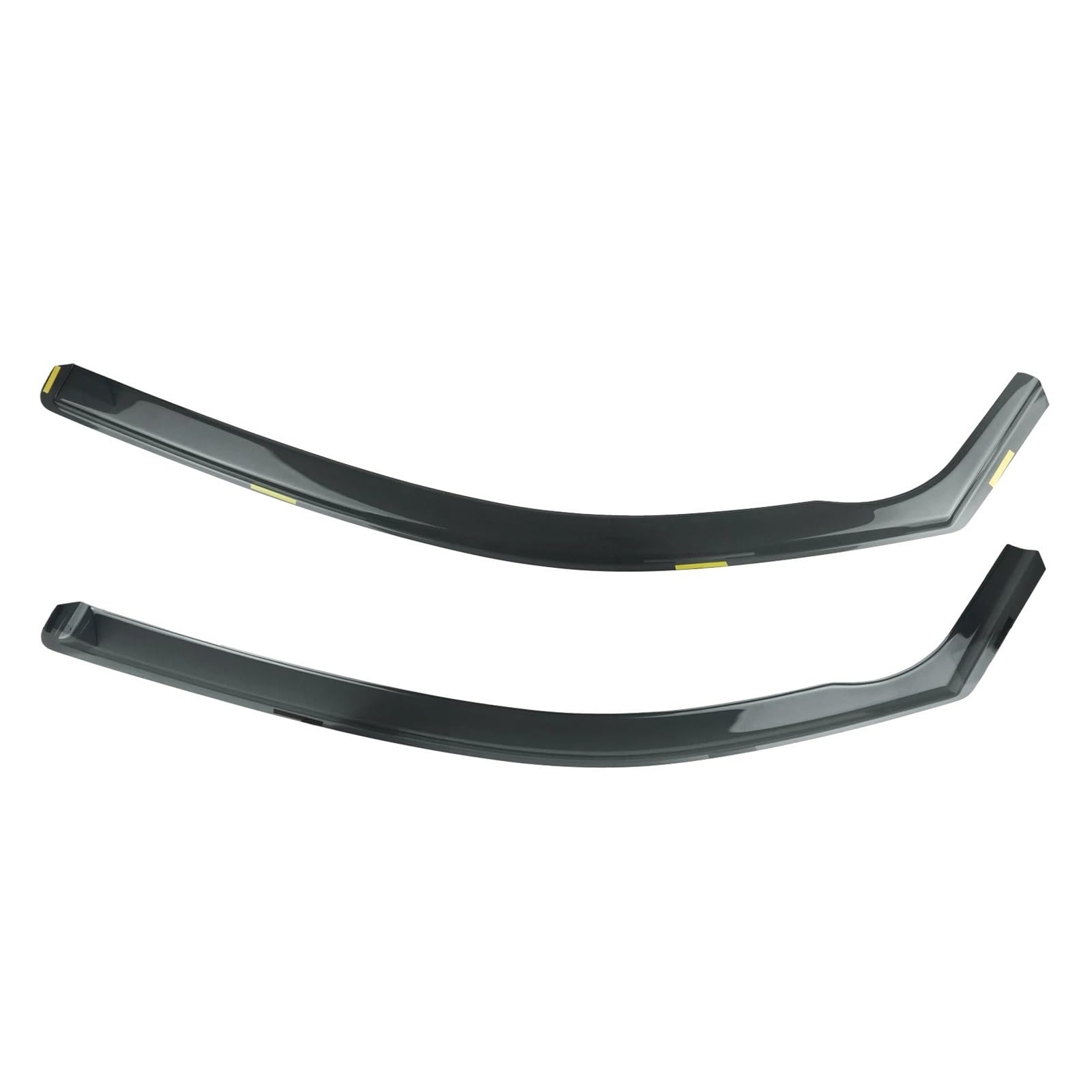 Visera Ventana Coche para VW Polo MK4 9N 3 Puertas Hatchback 2002-2009 Tinte Té Translúcido Viento Lluvia Protector Solar Deflector Deflectores Viento Edgevisors