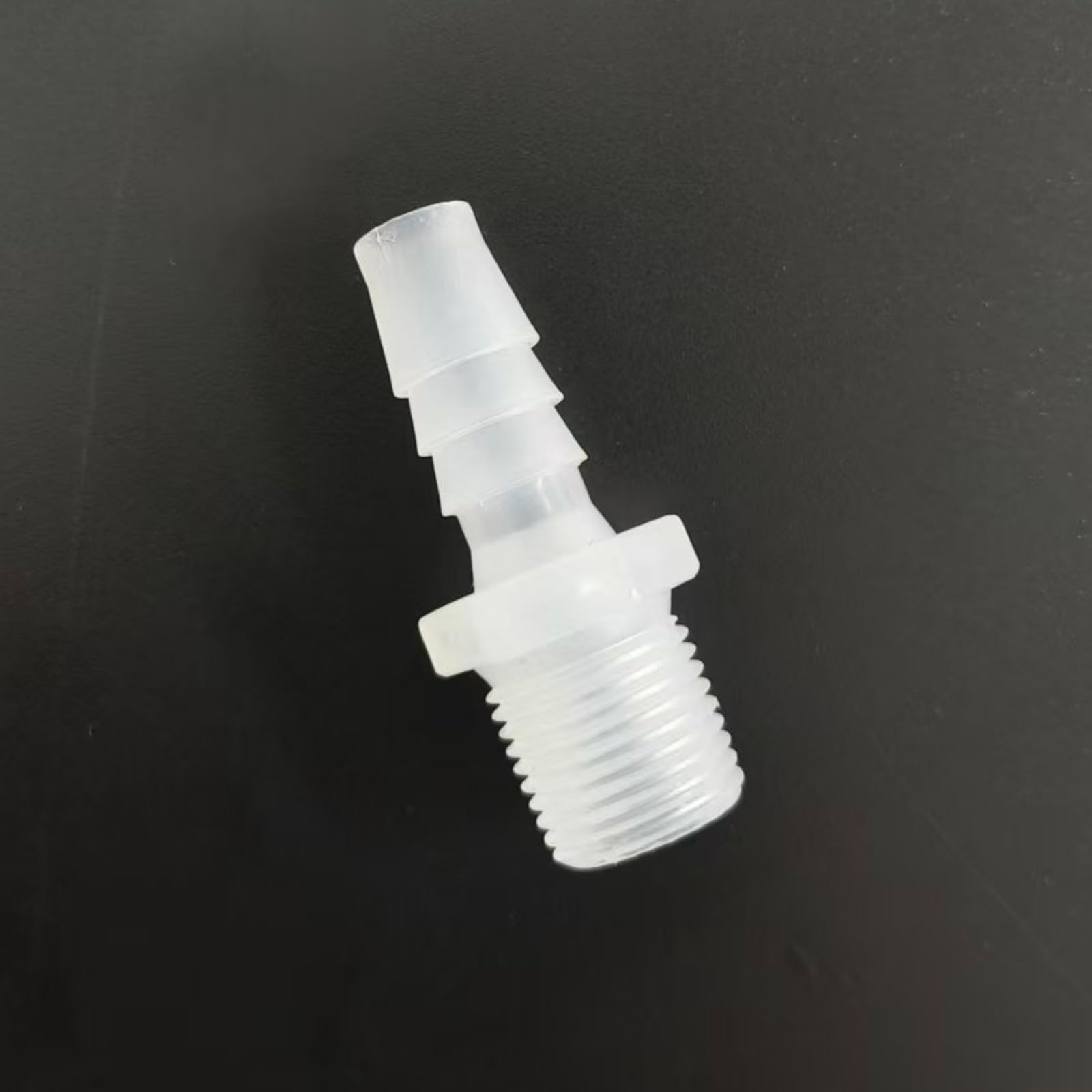 Reusableplastic Hose Barb Fitting - 1/2G Male Thread to 12.7mm Barbed Connector 100PC Pack(3/8inch 3/8G)