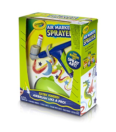 Air Marker Sprayer Crayola kit dessin anti-tache pour feutres enfants