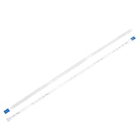 Vista 94 de uxcell Cable plano flexible FFC, 5 clavijas de 0.020 in de paso de 1.181 in, FPC FFC, cable de cinta flexible para TV LCD, audio de coche