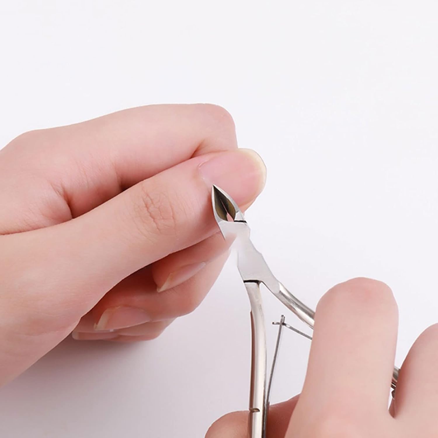 Ingrown Toenail Nail Cuticle Scissors Stainless Steel Nail Cutter Clipper for Manicure Pedicure Dead Skin Nipper Eagle Beak Pliers Nail Art Tool