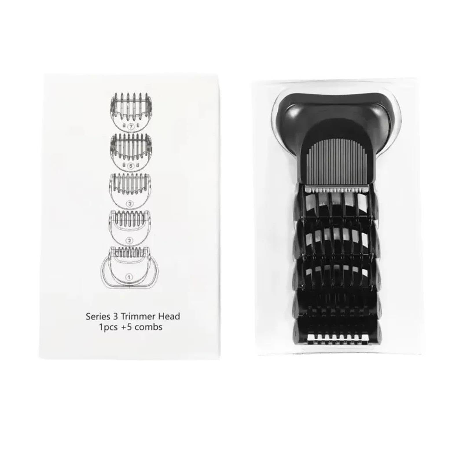Bartschneiderkopf-Set, Kompatibel Mit Braun, Serie 3, BT32
