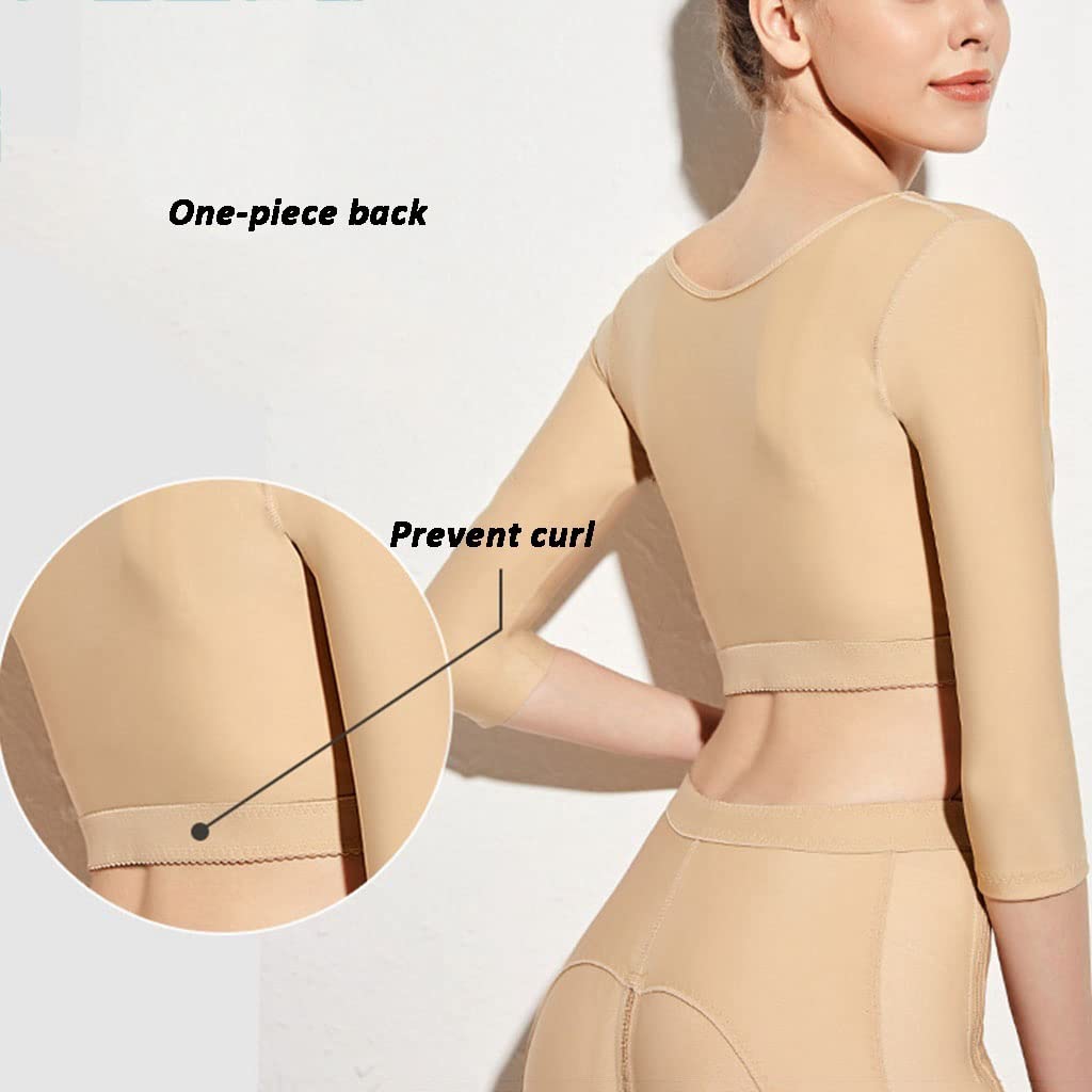 Modellatore per la Parte Superiore del Braccio Reggiseni con Supporto per la Schiena Canotta con Correttore Posturale Post Chirurgico Maniche a Compressione Shapewear per Le Donne