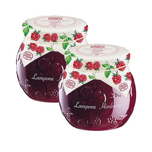 Menz&Gasser, Confettura Extra di Lamponi Edel Plus, Ideale come Colazione