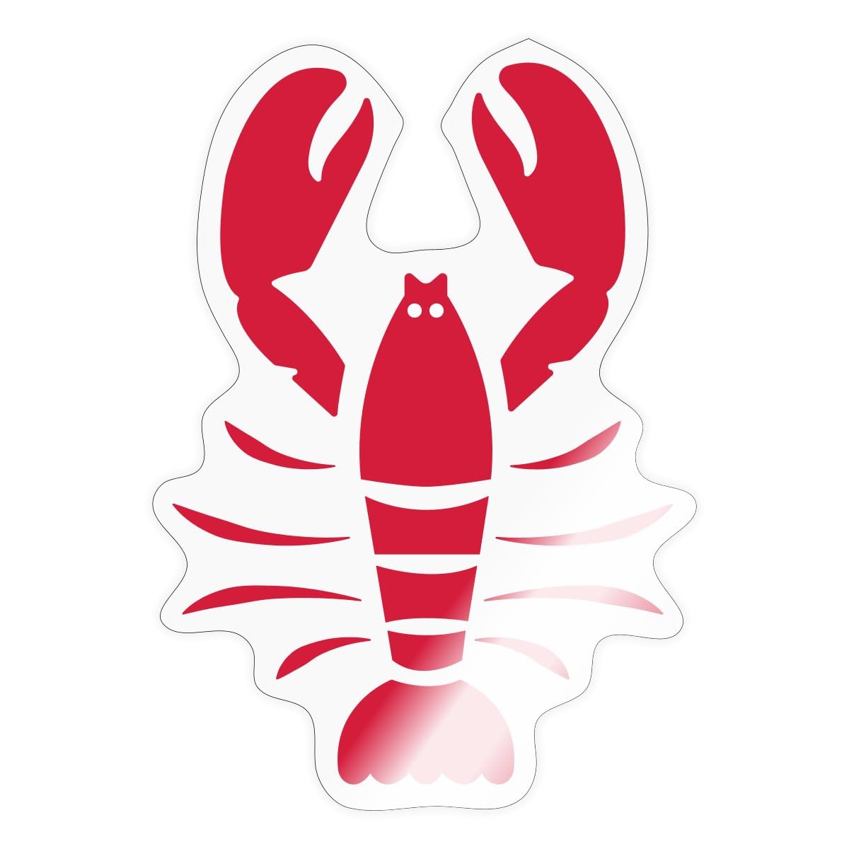 Lobster Sticker Size S (10 x 10 cm)