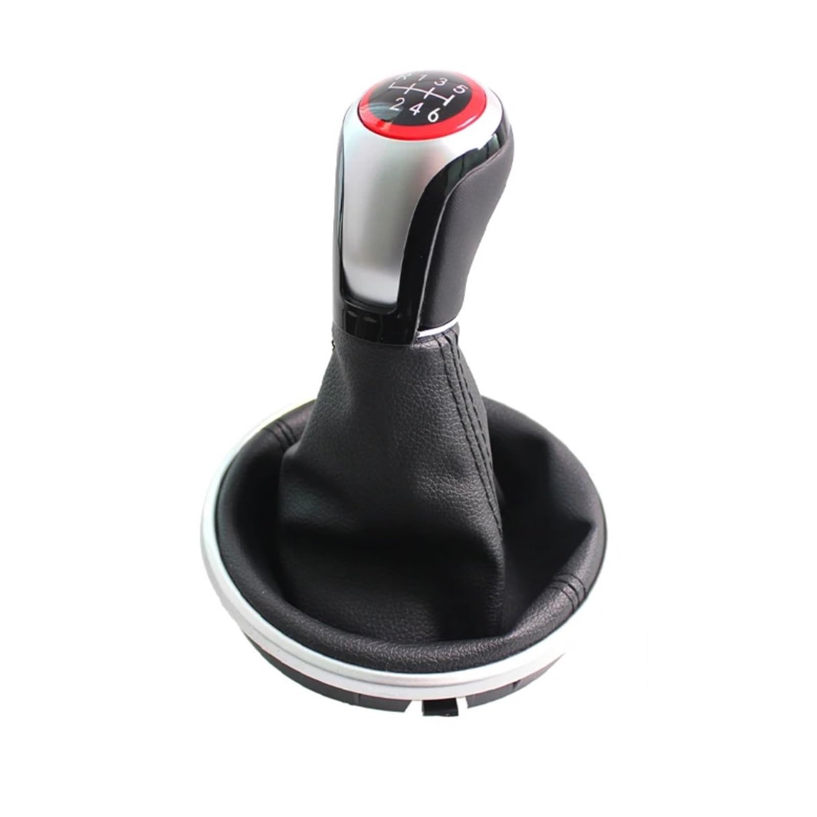 Kunyos Black 6 Speed Suit For Skoda For Fabia 2 Ii Mk 2 Combi Scout 2007-2014 Sporty Gear Knob Black