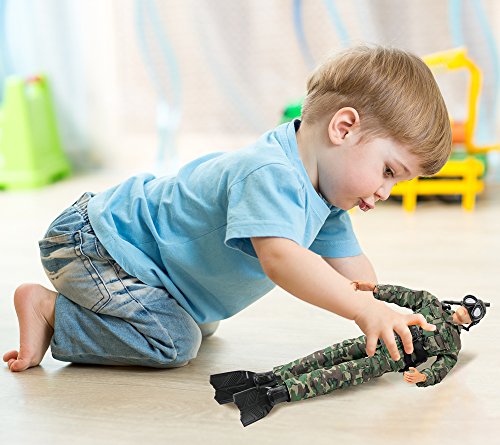 Click N' Play Military Special Ops Navy Swat Team 12-Inch Action Figures | Accessories, Army Stuff, Clothes, Toy Weapons, Costume | Army Guys, Soldier, World Peacekeepers | Action Figure Army Men Toys #TOP3